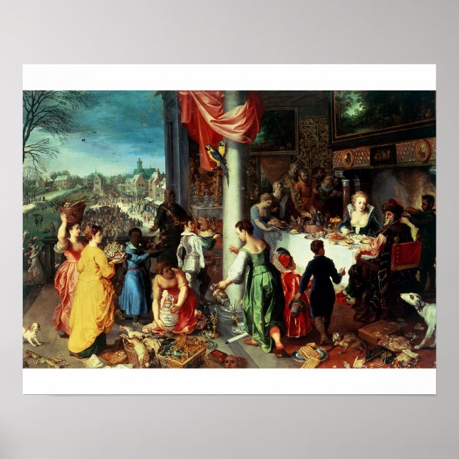 Poster O Banquete de inverno, reunindo-se no Estado da Ba (Frente)