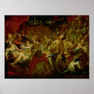 Poster O banquete do Belshazzar
