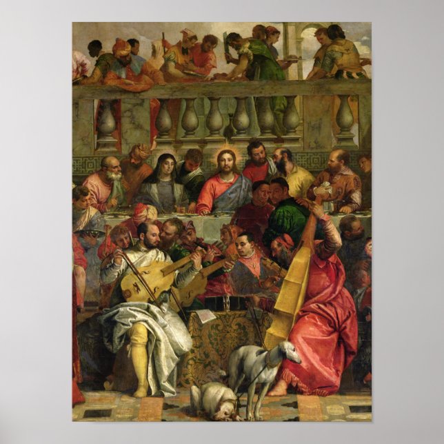 Póster O Banquete do Casamento no Cana (Frente)