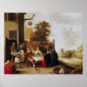 Póster O banquete do filho Prodigal, 1644