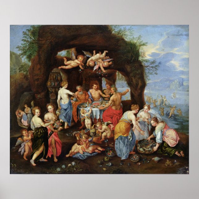 Póster O Banquete dos deuses (Frente)