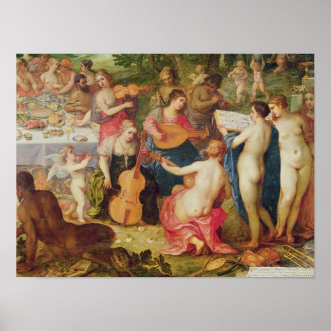 Póster O Banquete dos Deuses (Frente)