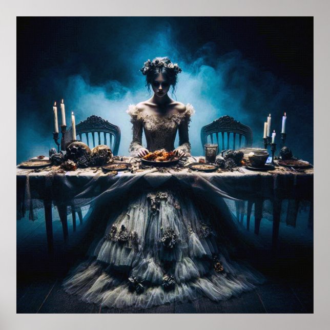 Poster O Banquete dos Fantasmas de Ontem (Frente)