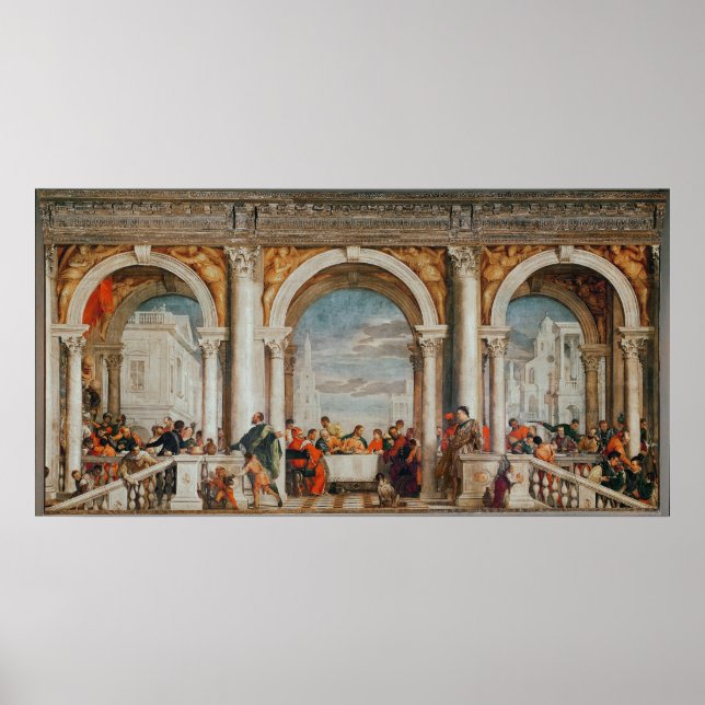 Póster O Banquete na Casa de Levi (Frente)