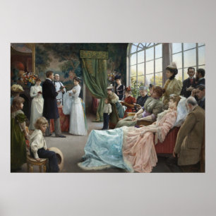 Póster O baptismo, 1892