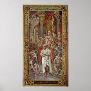 Poster O baptismo de Clovis mim