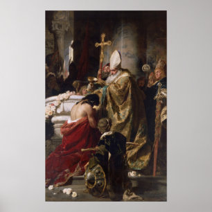 Póster O baptismo de Vajk