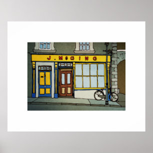 Póster O bar de McGing, Westport, Ireland