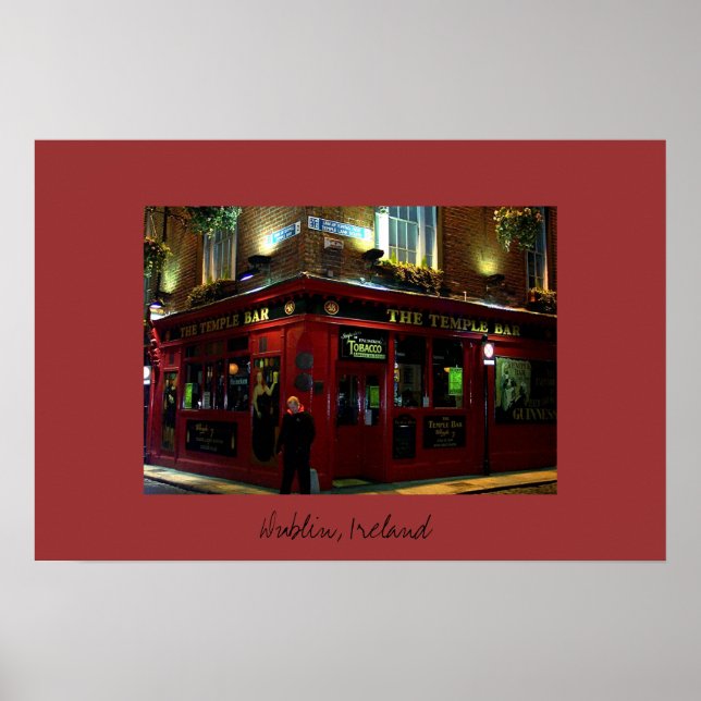 Póster O Bar do Templo (Frente)