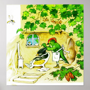 Póster O Barbeiro Pássaro