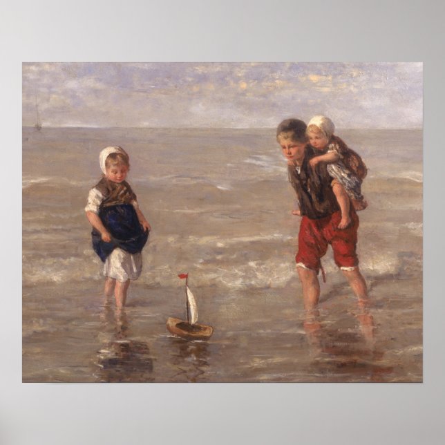 Póster O Barco de Brinquedos (Frente)