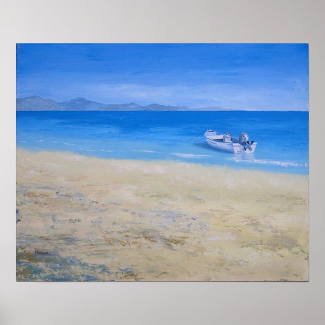 Poster O Barco em Espera (Frente)