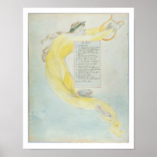 Poster "O bardo", projeta 52 "dos poemas de Thomas GR