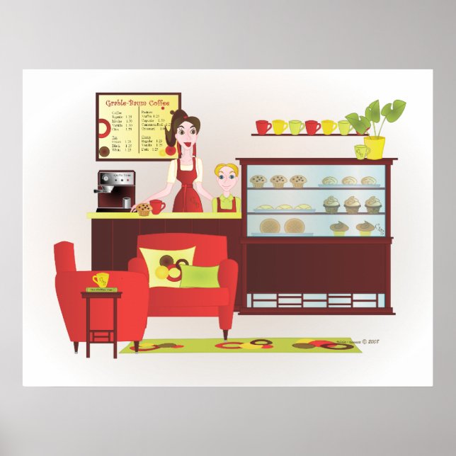 Póster O Barista (Frente)