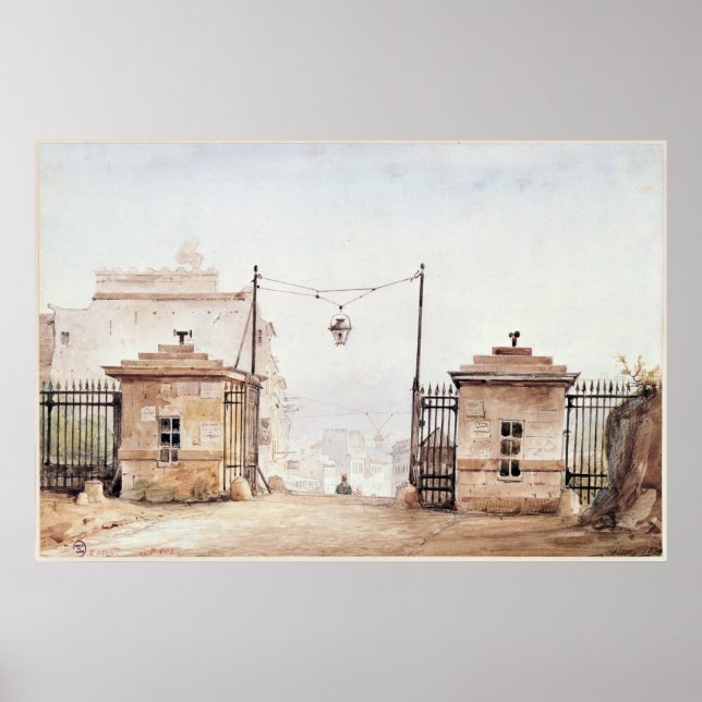 Póster O Barriere de Menilmontant (Frente)