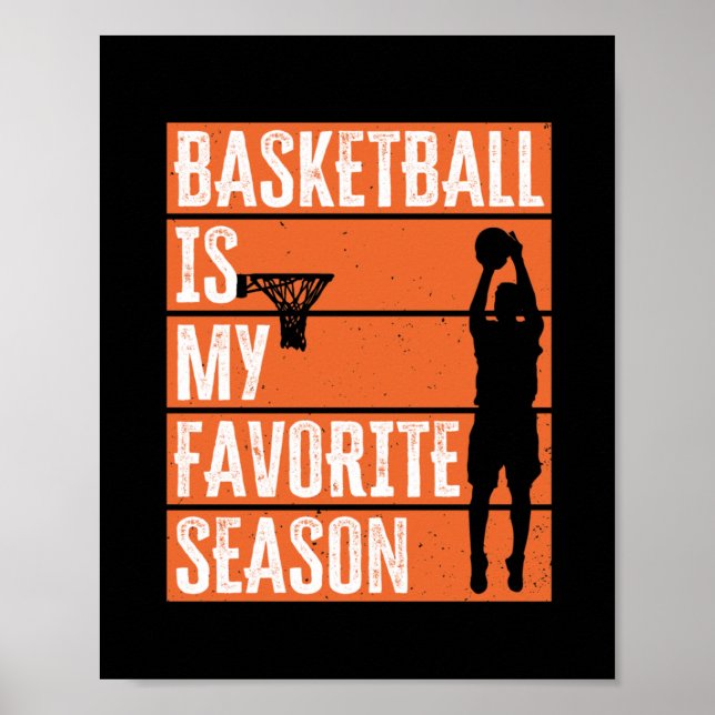 Poster O Basquete É A Minha Época Favorita (Frente)