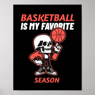 Poster O Basquete É Meu Basquete Favorito