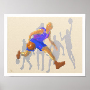 Póster O basquetebol move a arte