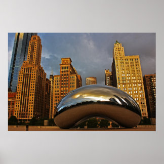 Poster O Bean em Chicago