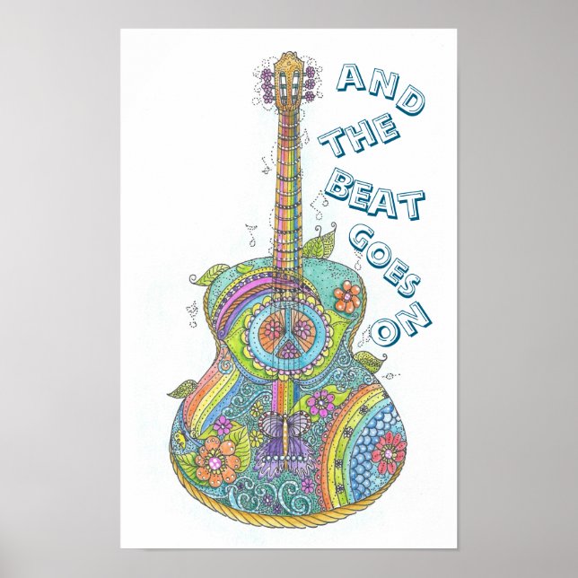 Poster O Beat Continua (Frente)