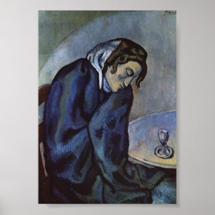 Poster O Bebê Absinthe por Pablo Picasso