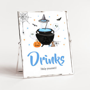 Poster O Bebê do Fantasma Azul está a Comer Bebidas