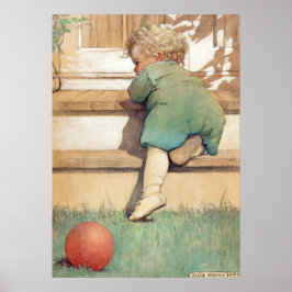 Póster O Bebê Toddling de Jessie Willcox Smith