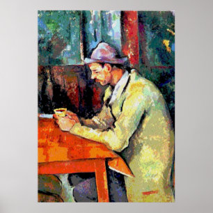 Póster O bebedor do café
