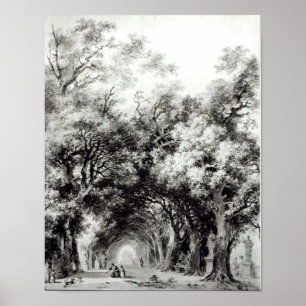 Póster O beco obscuro, c.1773-74