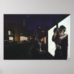 Póster "O beijo "