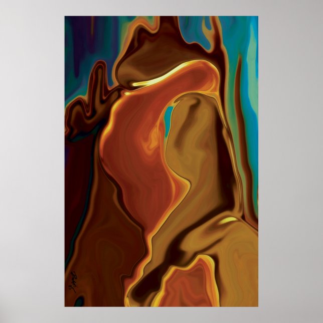 Póster O Beijo (Frente)