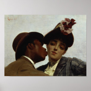 Poster O beijo, 1887
