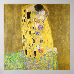 Poster O Beijo de Gustav Klimt