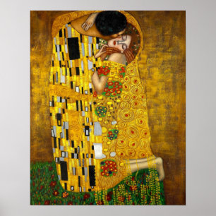 Póster O Beijo De Gustav Klimt