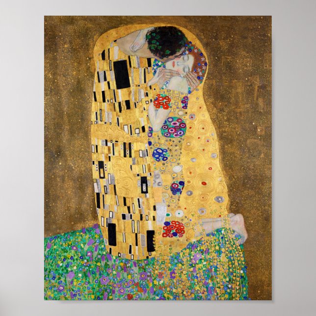 Poster O Beijo de Gustav Klimt Apron (Frente)