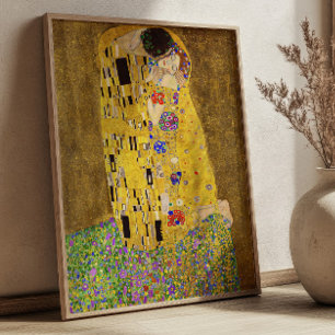 Poster O Beijo de Gustav Klimt Arte Nova Arte Fina