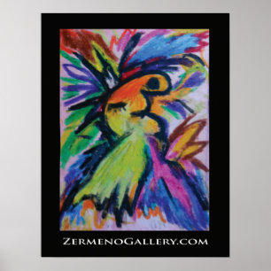 Póster "O beijo" de ZermenoGallery.com