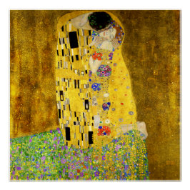 Póster O Beijo por Klimt