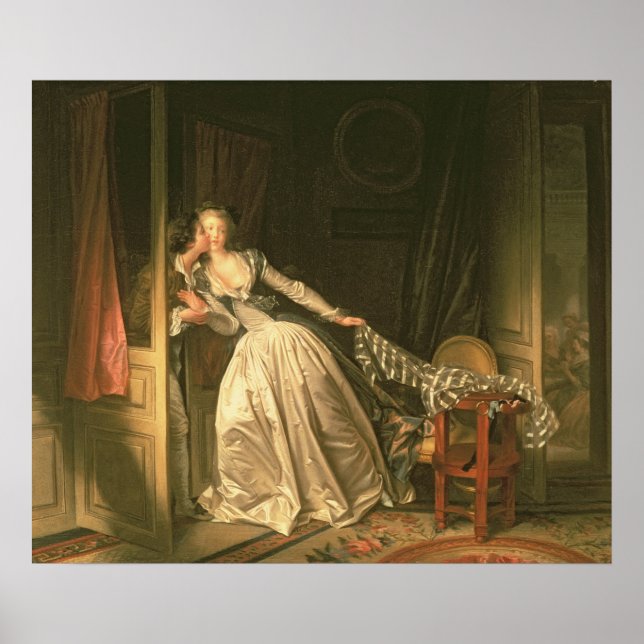 Poster O Beijo Roubado, c.1788 (Frente)