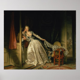 Poster O Beijo Roubado por Fragonard, Grande