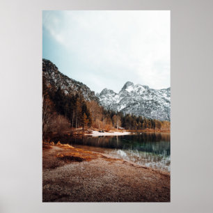 POSTER O BELO ALMSEE NA ÁUSTRIA SUPERIOR