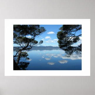 Póster O belo céu azul