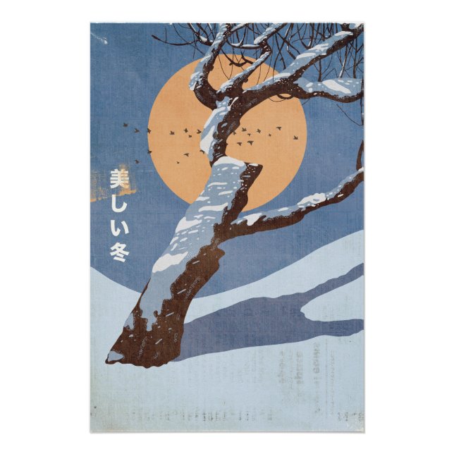 Póster O Belo Inverno (Frente)
