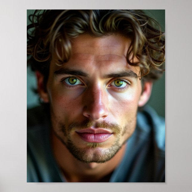 Poster O belo jovem americano (Frente)