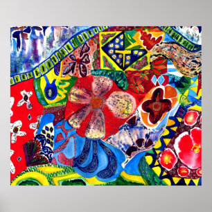 Póster O Bench 1 de Gaudi.