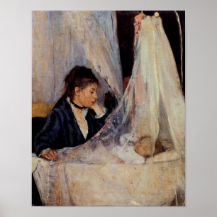 Póster O berço por Berthe Morisot