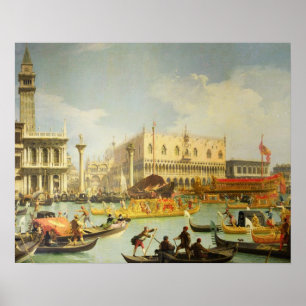 Póster O Betrothal do Doge Venetian