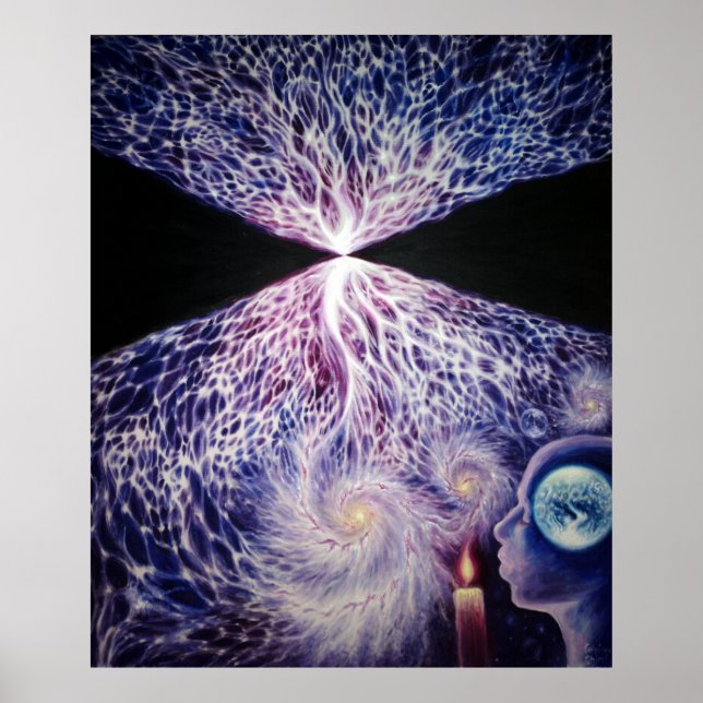 Póster O Big Bang e o universo (Frente)