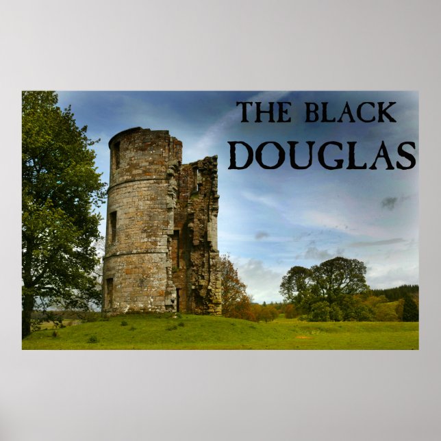 Poster O Black Douglas (Frente)