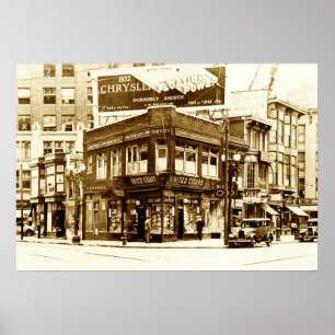 Póster O bloco de triângulo